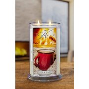 Κερί Kringle Cozy & ζεστό μεγάλο αρωματικό κερί 2 φυτιλιών (624 g)