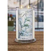 Kringle Candle Winter Cypress μεγάλο αρωματικό κερί 2 φυτιλιών (624 g)