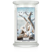 Kringle Candle Coral μεγάλο αρωματικό κερί 2 φυτιλιών (624 g)