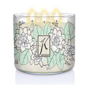 Kringle Candle TUMBLER Gardenia αρωματικό κερί με 3 φυτίλια (411g)