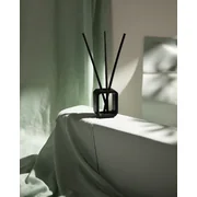 λιβανιστήρια ipuro Essentials Black Bamboo με μαύρη κεραμική βάση