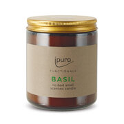 ipuro Functionals Basil - Αρωματικό κερί χωρίς άσχημη μυρωδιά 200 γρ.