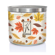 Kringle Candle TUMBLER Αρωματικό κερί Maple Woods με 3 φυτίλια (411g)
