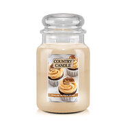 Country Candle Praline Butterream μεγάλο αρωματικό κερί 2 φυτιλιών (737 g)