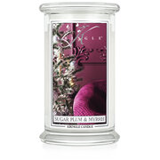 Kringle Candle Sugar Plum & Myrrh μεγάλο αρωματικό κερί 2 φυτιλιών (624 g)