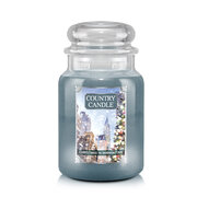 Country Candle Christmas in Manhattan μεγάλο αρωματικό κερί με 2 φιτίλι (737 g)