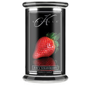 Kringle Candle Reserve Juicy Strawberry μεγάλο αρωματικό κερί 2 φυτιλιών (624 g)