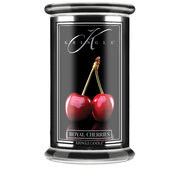 Kringle Candle Reserve Royal Cherry μεγάλο αρωματικό κερί 2 φυτιλιών (624 g)