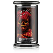 Kringle Candle Halloween Dreadful Dolly μεγάλο αρωματικό κερί 2 φυτιλιών (624 g)