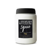 MILKHOUSE CANDLE Αρωματικό κερί Winterberry Spice Βάζο Farmhouse (737 g)