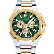 Swiss Alpine Military 7005.9144 Typhoon Mens Chronograph 42mm 10ATM