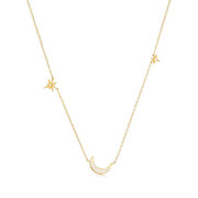 ANIA HAIE NAU008-03YG Cosmos Ladies necklace Gold 14K, adjustable