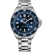 Edox 80120-3BUM-BUF Neptunian Automatic Mens Watch 44mm 100ATM