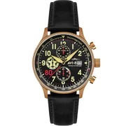 AVI-8 AV-4011-1D Mens Watch Hawker Huricane Classic Chrono D-Day 80 Limited 43mm 5ATM 