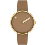 Picto 34002-4814G Cappuccino Brown 34mm 5ATM 