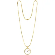 Picto 43320-9012G Gold Necklace 30mm 5ATM 