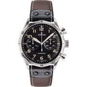 Junghans 27359100 Mens Watch Pilot Chronoscope 43mm 10ATM 