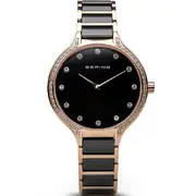 Bering 30434-746 ceramic ladies watch 34mm 3ATM