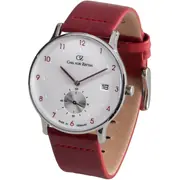 Carl von Zeyten CVZ0018RD Mens Watch Furtwangen 42mm 3ATM 
