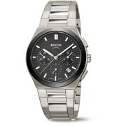 Boccia 3736-02 Mens Watch Titanium Chronograph 39mm 5ATM 