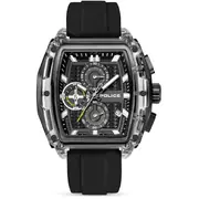 Police PEWGO00778X2 Mens watch Clout Tank Chronograph Set 46mm 3ATM