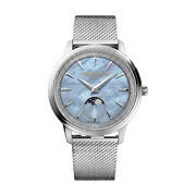 Frederique Constant FC-206MPLB2S6B Womens watch Classics Moneta Moonphase 37mm 5ATM