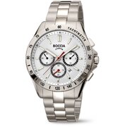 Boccia 3733-01 Herrenuhr Sport Chronograph 41mm 10ATM