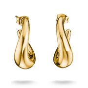 Thomas Sabo CR768-M01-39 Asymmetric Hoop Earrings Gold-Plated Women