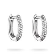 Thomas Sabo CR779-051-14 Hoop Earrings with White Cubic Zirconia Women