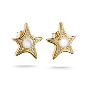 Thomas Sabo H2351-M01-14 Starfish Stud Earrings Gold-Plated Women