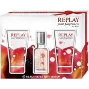 Επαναλάβετε το άρωμά σας! for Her Gift set, eau de toilette 20ml + αφρόλουτρο 50ml + αποσμητικό 50ml