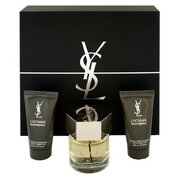 Σετ δώρου Yves Saint Laurent L'Homme, eau de toilette 60ml + aftershave balm 50ml + αφρόλουτρο 50ml