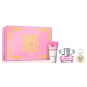 Σετ δώρου Versace Bright Crystal, eau de toilette 90ml + λοσιόν σώματος 100ml + μπρελόκ