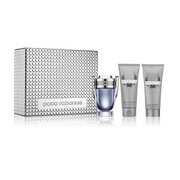 Paco Rabanne Invictus Σετ δώρου, eau de toilette 100ml + aftershave balm 100ml + αφρόλουτρο 100ml