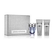 Paco Rabanne Invictus Σετ δώρου, eau de toilette 100ml + aftershave balm 100ml + αφρόλουτρο 100ml