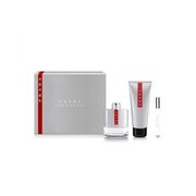 Σετ δώρου Prada Luna Rossa, eau de toilette 100ml + eau de toilette 10ml + αφρόλουτρο 100ml