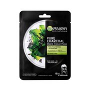 Μάσκα μαύρου ιστού με εκχύλισμα φυκιών Pure Charcoal Skin Naturals (Black Tissue Mask) 28 γρ.
