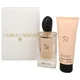 Σετ δώρου Giorgio Armani Si, αρωματικό νερό 100ml + λοσιόν σώματος 75ml (Σετ ταξιδιού)