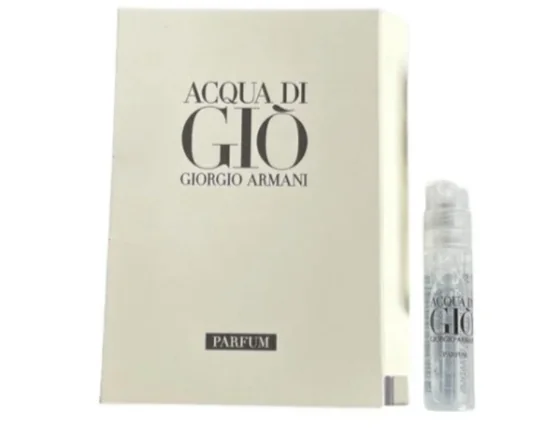 Giorgio Armani Acqua Di Gio Parfum Sample 1.2ml Armani acqua di giò parfum parfémovaná voda, 1.2ml - Giorgio Armani Acqua Di Gio Parfum Sample 1.2ml