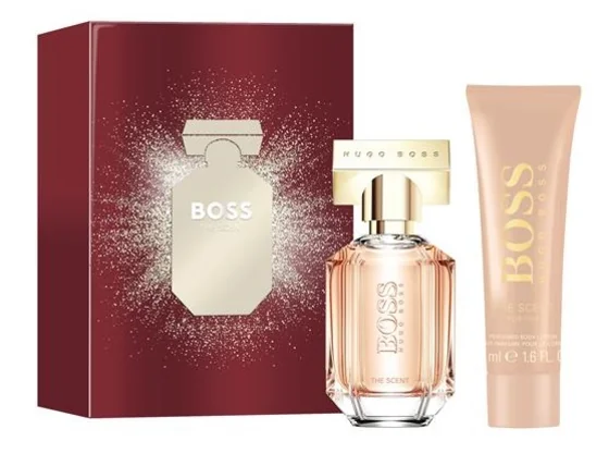 Hugo boss the scent for her darčeková sada, parfémovaná voda 30ml + telové mlieko 50ml - Hugo Boss The Scent for Her Darčeková sada, parfémovaná voda 30ml + telové mlieko 50ml