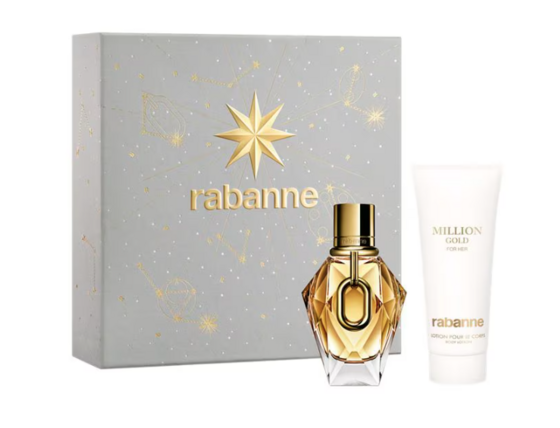 Paco rabanne million gold for her darčeková sada, parfémovaná voda 50ml + telové mlieko 100ml - Paco_Rabanne_Million_Gold_For_Her_darčeková_sada_edp50_ml+bl100_ml